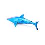 Ensembles muraux - Sculpture en porcelaine – Requin Bleu - OCEANSTORE DESIGN
