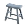 Stools - Poplar wood and MING fabric stool - CFOC