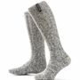 Chaussettes - Chaussettes - Originals, hauteur genou, laine grise, jet black, 37-41 - SOXS.CO