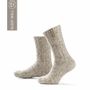 Chaussettes - Chaussettes - Originals, SleepWell, moyen, laine beige, sleep well taupe, 34-36 - SOXS.CO