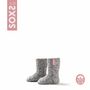 Chaussettes - Chaussettes - Originals, bébé, antidérapant, laine grise, fairy tail, 19-28 - SOXS.CO