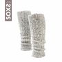 Socks - Socks - Originals, leg warmers, grey wool, glacier grey, one size - SOXS.CO