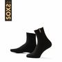 Socks - Socks - FineWool, medium, black wool, salute, 42-46 - SOXS.CO