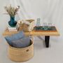 Objets de décoration - Sitso Wave Basket| Panier de rangement | Sculptur | Checker Blue - SOLOKO