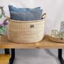 Objets de décoration - Panier de rangement Enyo | Panier de sol | Naturel - SOLOKO