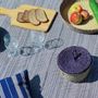Baskets - Nunya Lid Basket | Storage Basket Small | Handwoven Basket | Blue - SOLOKO