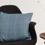 Coussins textile - Housse de coussin tissée à la main | Ability bleu, turquoise - SOLOKO