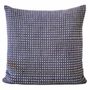 Coussins textile - Housse de coussin tissée à la main | Ability skyblue brown - SOLOKO