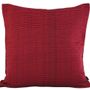 Coussins textile - Housse de coussin tissée à la main | Ability rose, orange et rouge - SOLOKO