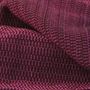 Coussins textile - Housse de coussin tissée à la main | Two is One rouge vin, rose - SOLOKO