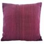 Coussins textile - Housse de coussin tissée à la main | Two is One rouge vin, rose - SOLOKO