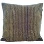 Coussins textile - Housse de coussin tissée à la main | Two is One bleu jaune - SOLOKO
