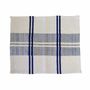 Sets de table - Set de table et serviette tissés à la main | Anloga Beige Blue - SOLOKO