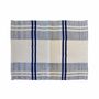 Sets de table - Set de table et serviette tissés à la main | Anloga Beige Blue - SOLOKO