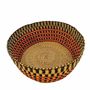 Corbeilles - Venyo High - Panier de table tissé | Panier à fruits + à pain | Rouge - SOLOKO