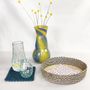 Corbeilles - Venyo Low - Panier de table | Plateau & panier de service | Bleu - SOLOKO
