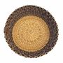 Corbeilles - Venyo Small - Panier de table tissé | Panier de rangement | Blue - SOLOKO