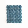 Dessous de plat - Napperon en verre Nunana | Dessous-de-plat | Napperon en Beads | Bleu - SOLOKO