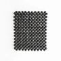 Table mat - Nunana Glass Table Mat | Trivet | Beads Glass Mat | Black - SOLOKO