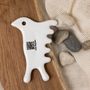 Cosmétiques - [Dia Lento] Pochette gua-sha en céramique avec hirondelle et coton - SEOUL DESIGN FOUNDATION