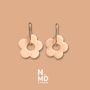 Jewelry - Flower hoop earrings - NMD, L'ATELIER