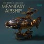 Gifts - Masterpiece Fantasy Airship - Black - VCL CORP