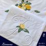 Linge de lit - CITRONS - LINHO DO CASTELO - LIN DE CHATEAU