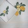 Linge de lit - CITRONS - LINHO DO CASTELO - LIN DE CHATEAU