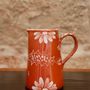 Carafes - Anthologist Ceramic Water Jug Red Clay, Psari - ANTHOLOGIST