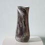 Vases - Glass Vase IRIS | Mouthblown | Recycled Glass | Black - SOLOKO