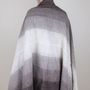 Homewear - Gradient Brown Ikat Cotton Throw - TAI BAAN CRAFTS