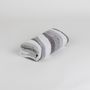 Autres linges de bain - Serviette Textura 50/80 cm, gris - DILIOS
