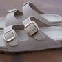 Chaussures - Sandales anatomiques en jute – semelle naturelle artisanale - ATELIER COSTÀ