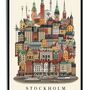 Poster - Stockholm poster - MARTIN SCHWARTZ