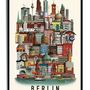 Poster - Berlin poster - MARTIN SCHWARTZ