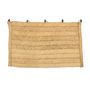 Other wall decoration - Handwoven natural fiber headboard – Bohemian chic bedroom - COSYDAR-DECO
