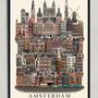 Poster - Amsterdam poster - MARTIN SCHWARTZ