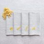 Linge de table textile - Serviette en lin | PASTA - GIARDINO SEGRETO