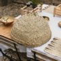 Cutlery set - Wood and natural fiber kitchenware – Handmade eco design - COSYDAR-DECO