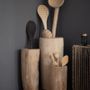 Cutlery set - Wood and natural fiber kitchenware – Handmade eco design - COSYDAR-DECO