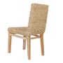 Chairs - OASIS – Lounge Chair in Abaca and Teak - HYDILE