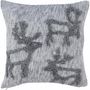 Fabric cushions - Saaga Embroidered Cushion Cover Silver 45x45 cm - PENTIK