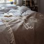 Comforters and pillows - Saaga Blanket Brown 130x170 cm - PENTIK