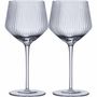 Verres - Verre à vin rouge Vuolle Stripe 2 pièces Transparent 45 cl - PENTIK