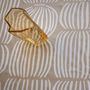 Nappes - Tapis de couloir Vilja enduit marron clair 45x160 cm - PENTIK