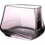 Bougeoirs et photophores  - Bougie Lohkare en verre rose 10x8 cm - PENTIK