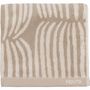 Bath towels - Vilja Hand Towel Light Brown 50x70 cm - PENTIK
