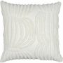 Coussins textile - Housse de coussin capitonnée Vilja Blanc naturel 45x45 cm - PENTIK