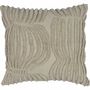 Coussins textile - Housse de coussin capitonnée Vilja marron clair 45x45 cm - PENTIK