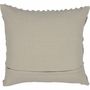 Coussins textile - Housse de coussin capitonnée Vilja marron clair 45x45 cm - PENTIK